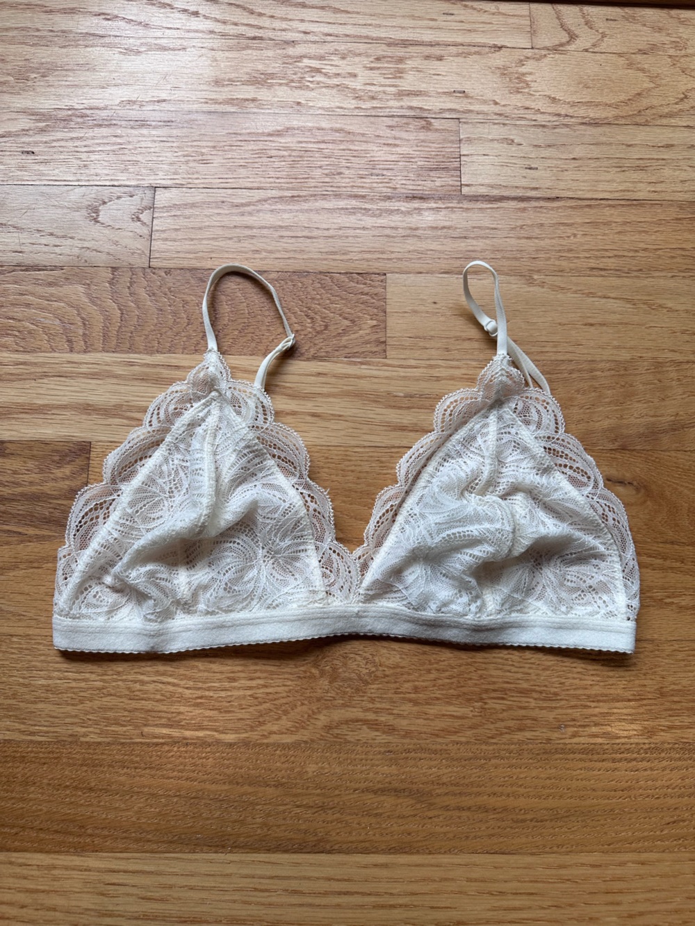 NWT Aritzia Talula Monterey Bralette, Light Birch, Large